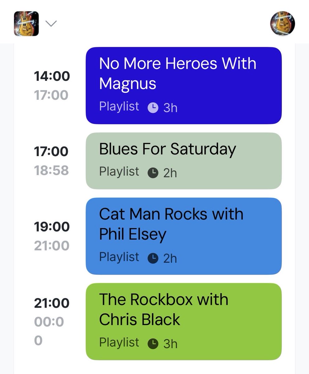Good morning everyone and welcome to Tuesday. Check out our schedule on CMRSradioone.com As you will notice we have a revised schedule for today.
Gordon Cooper kicks off  his Easy Rock Experience at 8am which is followed by The Preachers Southern Hot Sauce Show. 
At 12