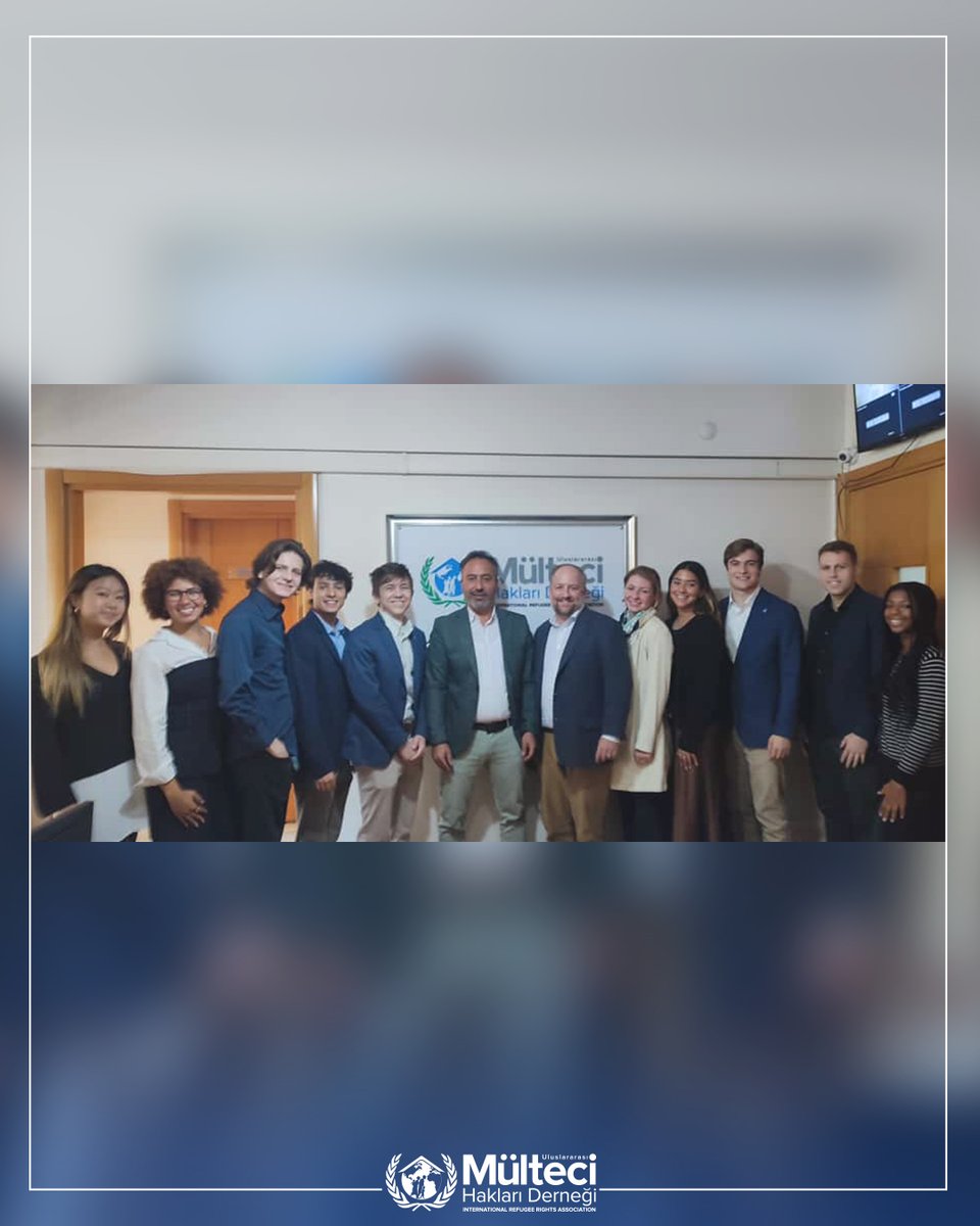 Yale Üniversitesi Jackson School of Global Affairs öğrencileri, Kıdemli Fakülte Üyesi ve Program Direktörü Scott Worden gözetiminde derneğimizi ziyaret etti.

Ziyaret kapsamında Genel Sekreterimiz Davut Erdem Şaraldı, Türkiye’deki Uygur topluluğunun mevcut durumu ve hak temelli