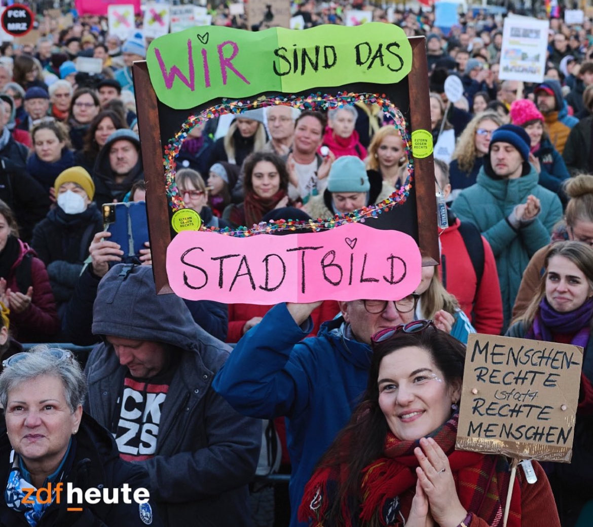 Die Diversität in deren #Stadtbild und (Weltbild) beschränkt sich in Wirklichkeit auf die Farbe des Lastenrades.