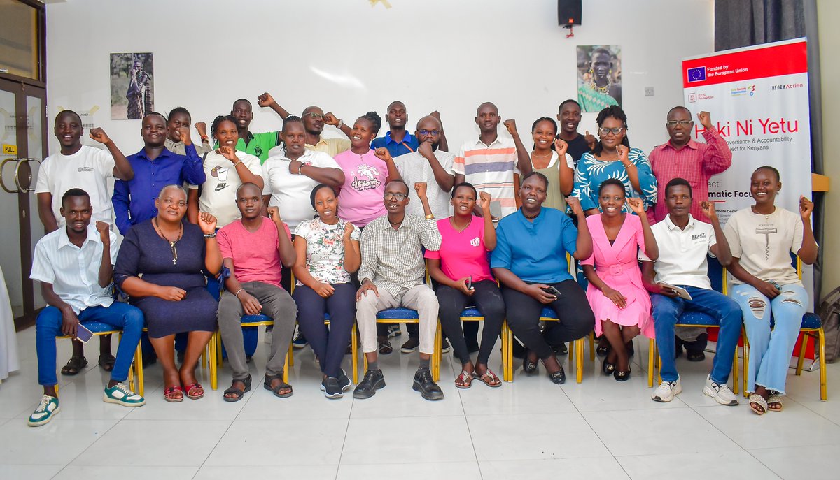 InformAction_KE's tweet image. Collective action builds strong democracies.

Through #HakiNiYetu, we trained Turkana CBOs on alliance building, fundraising &amp;amp; civic tech to advance human rights.

These sessions empower local groups to collaborate &amp;amp; drive change from the ground up. 💪🏽
#HakiNiYetu