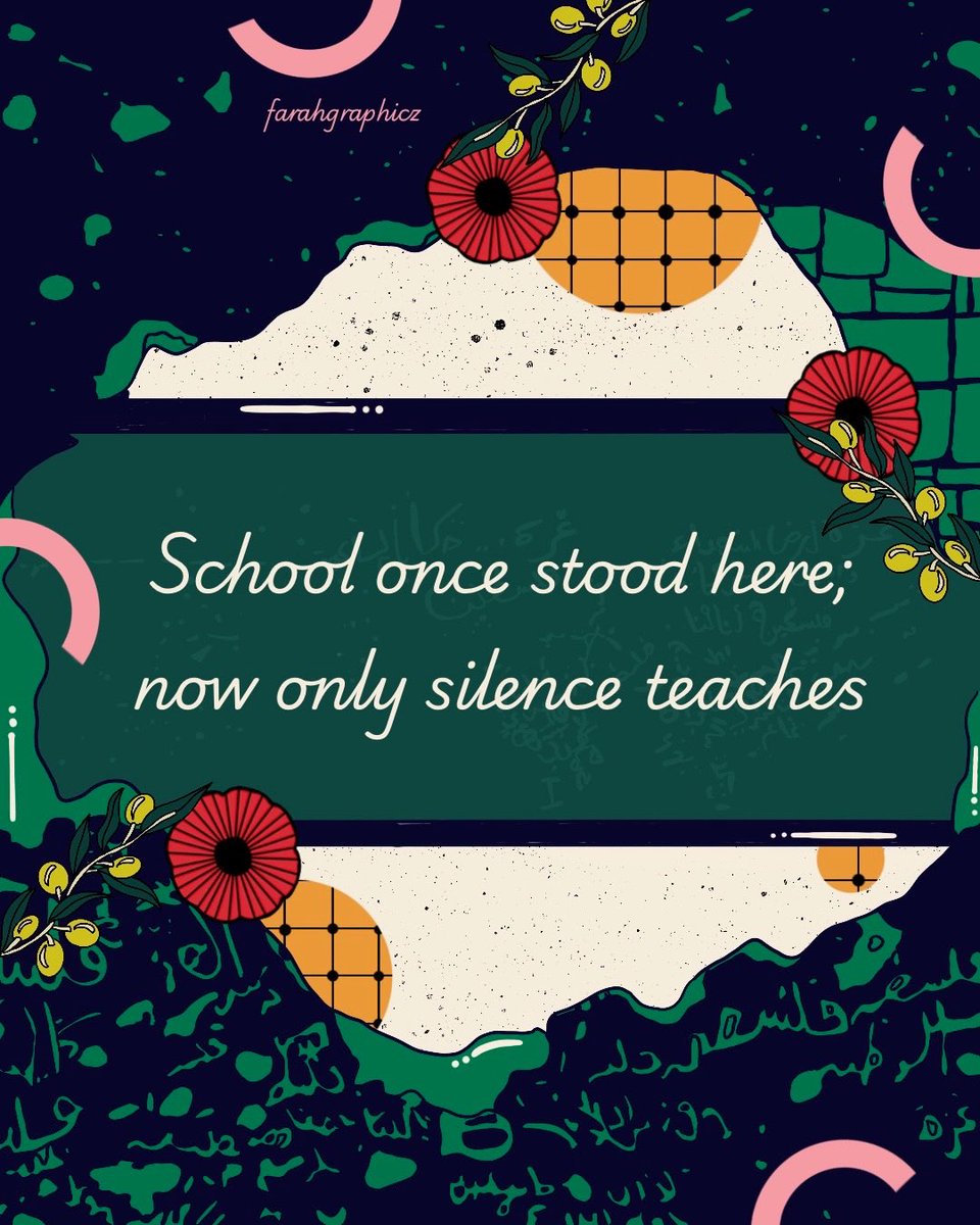 Day 20 - School 🏫 

Peacetober challenge set by coffeesforgaza