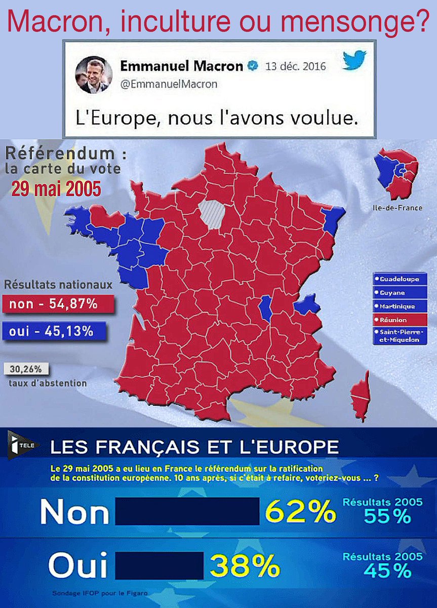 Bertrand 🇨🇵🏴☠️ (@bcp7075) on Twitter photo <a href="/NicolasSarkozy/">Nicolas Sarkozy</a> <a href="/benoitkathy2/">benoit kathy</a> Référendum de 2005...bafoué ; traité de Rome caduque, changement de typo, traité de Lisbonne : et voilà le pays livré pieds et poings liés à une entité bureaucratique exogène.
Reste dans ton trou, minable petit affairiste. <a href="/NicolasSarkozy/">Nicolas Sarkozy</a> <a href="/benoitkathy2/">benoit kathy</a> Référendum de 2005...bafoué ; traité de Rome caduque, changement de typo, traité de Lisbonne : et voilà le pays livré pieds et poings liés à une entité bureaucratique exogène.
Reste dans ton trou, minable petit affairiste.