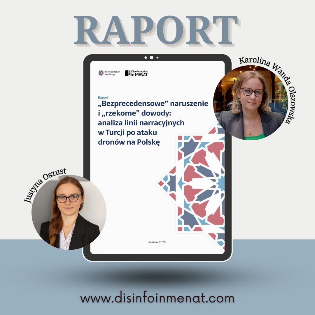 🇵🇱🇹🇷🇷🇺 „Bezprecedensowe naruszenie” i „rzekome dowody” – tak rosyjska propaganda próbowała w języku tureckim opisać wtargnięcie dronów do polskiej przestrzeni powietrznej we wrześniu 2025 r.

📘 Raport, który napisałam wraz z <a href="/justyna_oszust/">Justyna Oszust</a>, pokazuje, jak ten incydent został