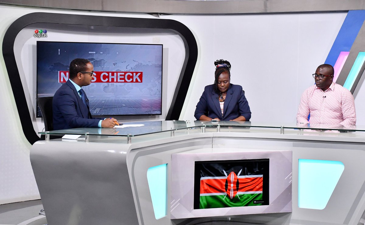 News Check:

<a href="/AbdiazizHashim2/">Abdiaziz Abdullahi</a> engages in a discussion with lawyer and governance expert Milly Lwanga, and policy advisor Torosterdt Alenga, regarding the future of broad-based government and the Orange Democratic Movement (ODM) following the passing of its leader, the Right