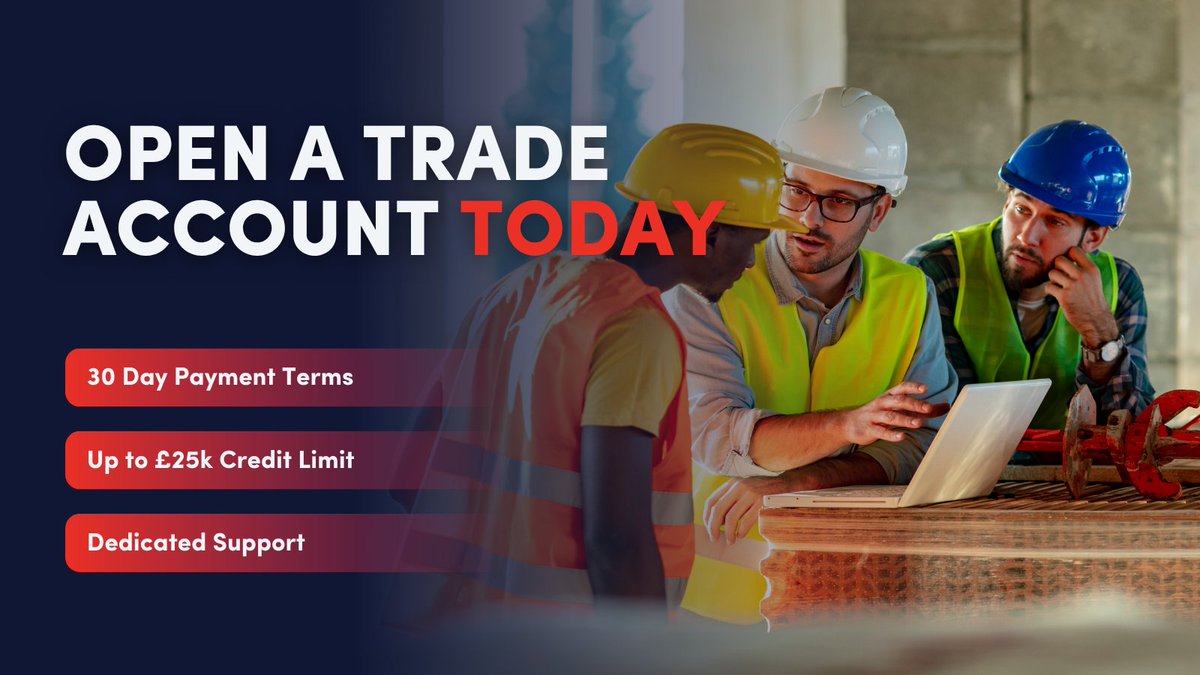 FireSealsDirect's tweet image. Simplify the way you manage your passive fire protection supplies with a Trade Account designed to give you flexibility.
💳 30-day payment terms
💷 Up to £25,000 credit limit
🤝 Dedicated account support
Open a trade account today: firesealsdirect.co.uk/trade-account-…