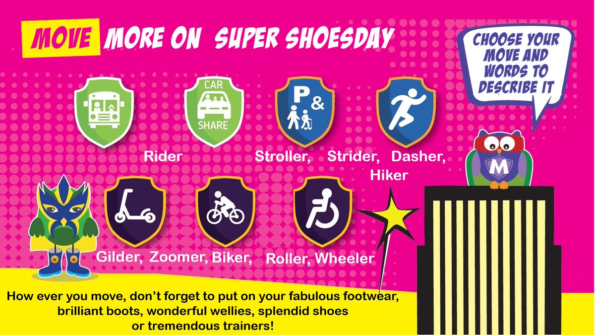 Travel Smart (@be_travel_smart) on Twitter photo It's Super Shoesday!
How ever you  move, don't forget to put on your fabulous footwear and take a snap to share with us!
👞👟🥿🩰🥾
#TravelSmartSuperHeroes It's Super Shoesday!
How ever you  move, don't forget to put on your fabulous footwear and take a snap to share with us!
👞👟🥿🩰🥾
#TravelSmartSuperHeroes