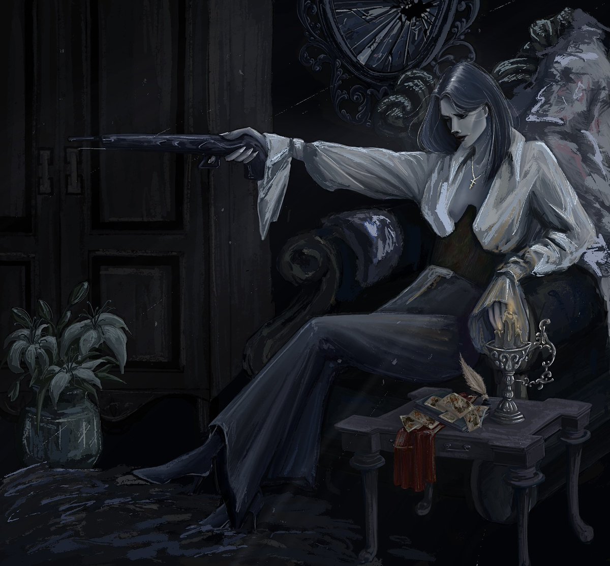 milkooolooong's tweet image. «Rage»

#fyodordostoyevsky #bsdart #digitalart #art #digitaloilpainting
