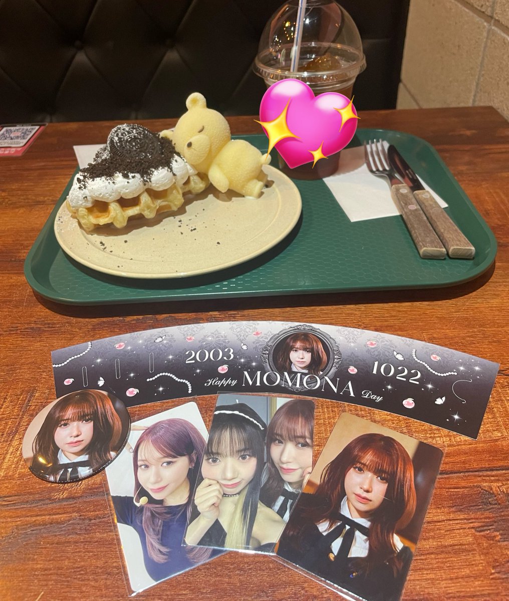 ik00y0_ker0ri's tweet photo. #桃奈を想うMydays
センイルカフェ行ってきました🦜
桃ティー美味しかった🫖ロイエナリクエストしたーー⚡️
TIMも流れててよかったです https://t.co/0GC6V8LhGM