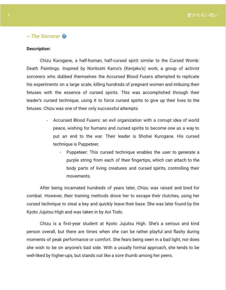 rat_queen_rebrn's tweet image. big things are happening on google docs 👀 docs.google.com/document/d/1br…

i feel so fancy color-coding things and separating them into super cool sections and paragraphs

anyways, this is just a sheet for my roleplaying characters to lay out their characters