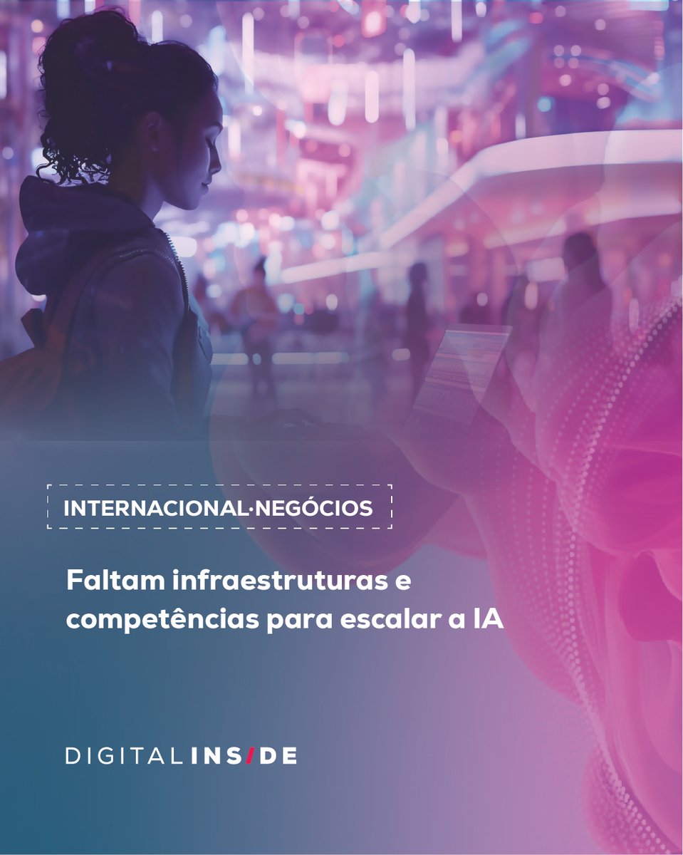 digitalinsidept's tweet image. Apesar do aumento no retorno dos investimentos em inteligência artificial, a maioria das empresas continua presa à fase experimental e enfrenta limitações tecnológicas e falta de competências.
👉 digitalinside.sapo.pt/faltam-infraes…
#CLOUDCOMPUTING #COMPETÊNCIASDIGITAIS #IA