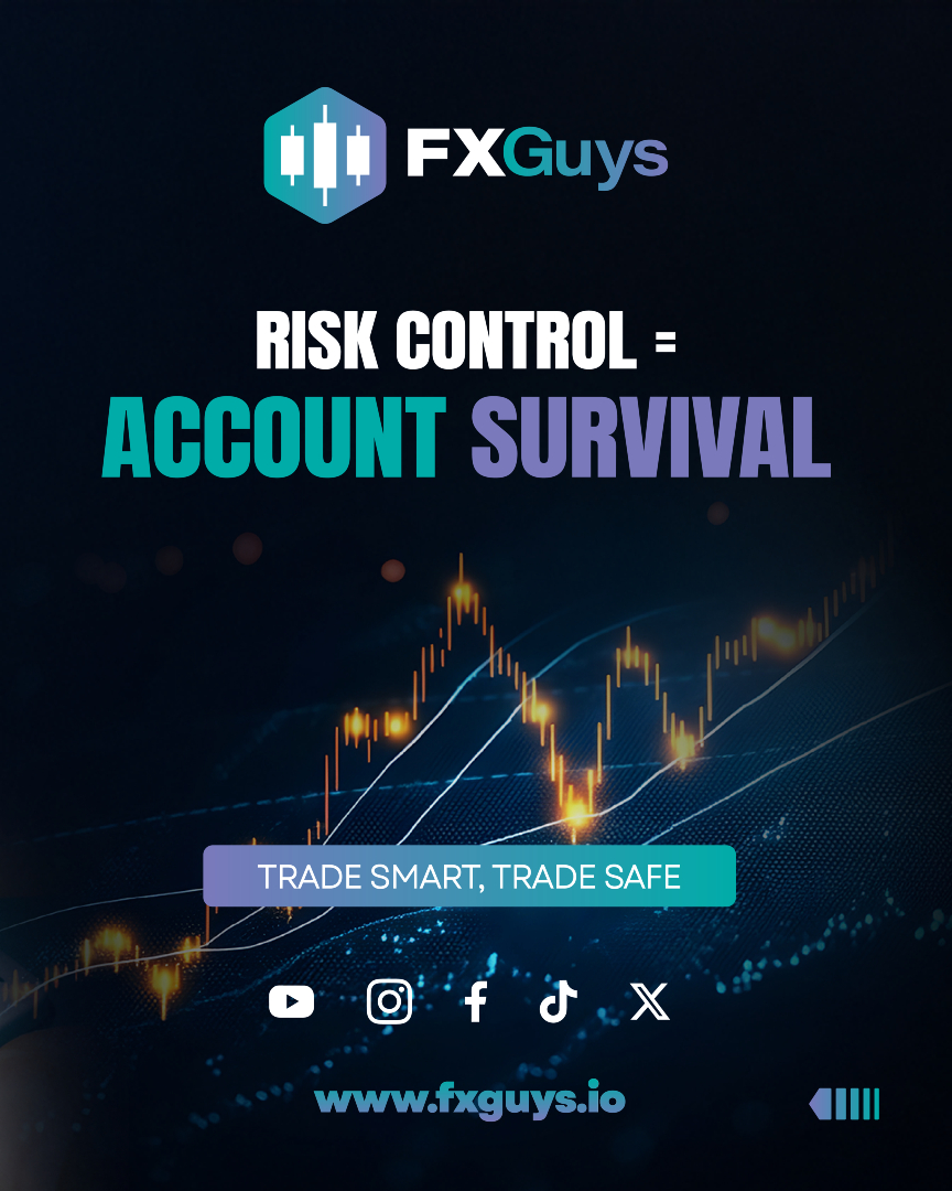 FXGuysNews's tweet image. ⚠️ Risk management isn’t exciting—but it’s the difference between staying in the game or blowing your account.

✔️ Keep risk small
 ✔️ Always set stop-loss
 ✔️ Don’t overtrade out of boredom or FOMO

Master risk first, profits will follow.

#fxguys #forexriskmanagement #forextips…