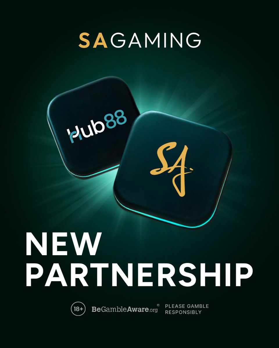 🚀 Partnership Announcement! 🚀

We are excited to announce our partnership with Hub88, a leading innovator in the gaming industry! 

🚫 18+ | Please Gamble Responsibly | gambleaware.org

#SAGaming #Hub88 #iGamingPartnership #iGaming #ResponsibleGaming