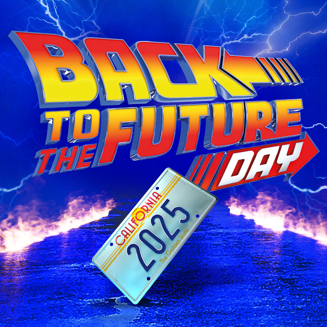 ⚡️ Happy #BackToTheFutureDay!!! ⚡️

21st October 2025: Today, we throw a ticker-tape parade for every "mad scientist", every "high school slacker", and everyone who ever tried to change the world! 🤓

This one's for the DREAMERS!!! 💘