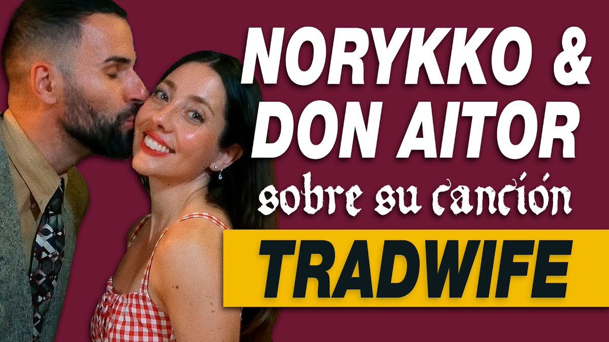 Esta noche a las 20:00h estarán en #RojipardoTV <a href="/Don_Aitor_/">Don Aitor</a> y <a href="/Norykko_oficial/">Norykko</a> en DIRECTO para hablar sobre su canción TRADWIFE.

Os animamos conectaros y dejar vuestras preguntas para ellos.
👇👇
youtube.com/live/fdlNxQ6EH…