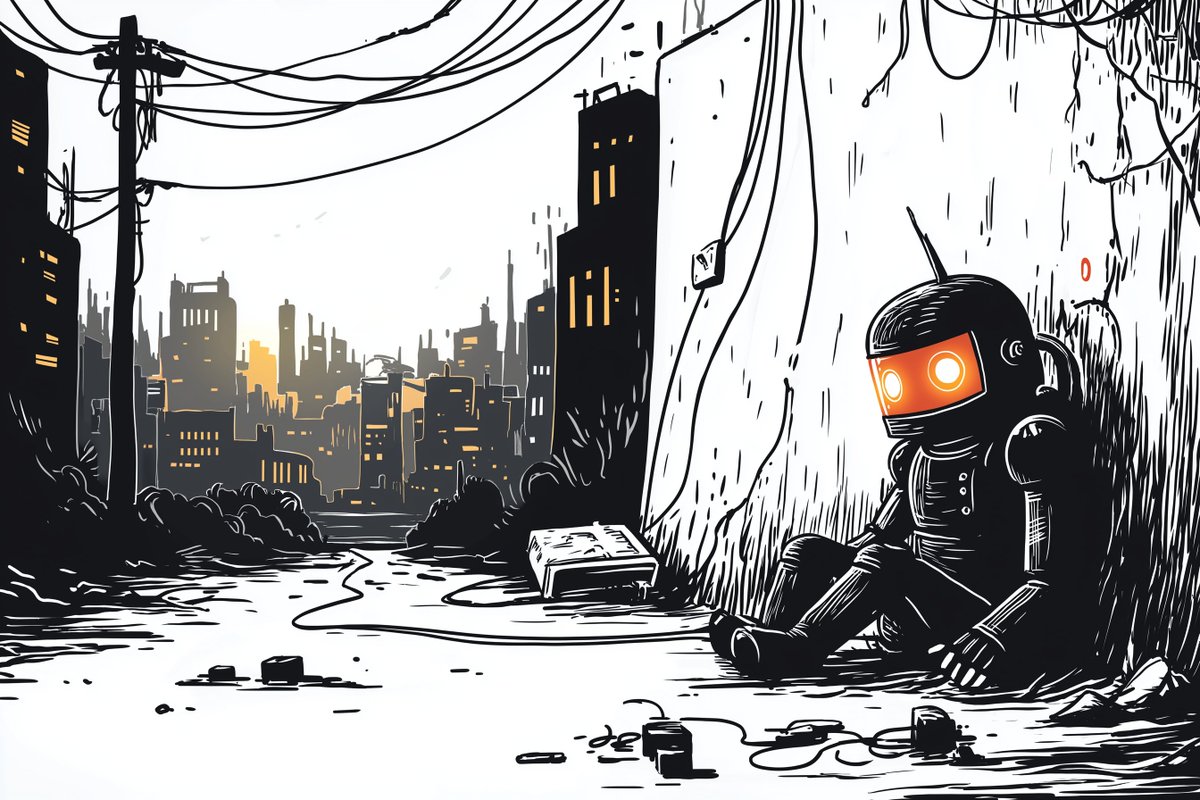 Robots are not cooperating today.