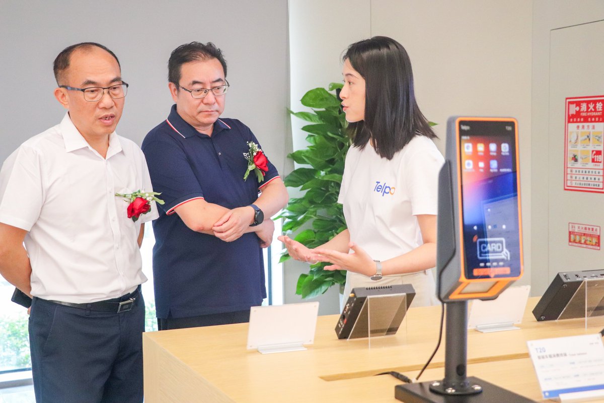Telpobestpos's tweet image. Our brand-new Telpo showroom is buzzing🔍 Visitors from five continents lined up to test-drive Touch Screen POS C9, Payment Terminal P9 and Self-Service Payment Kiosk K1—live demos, live data, zero scripts🌟
👉 telpo.com.cn
#TelpoShowroom  #SmartPOS  #GlobalClients