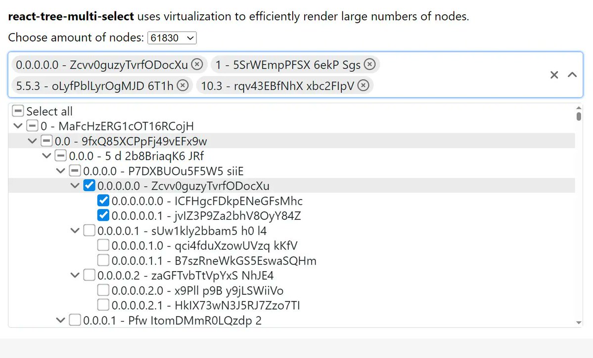 jqueryscript's tweet image. React Tree Multi Select: A dropdown component that combines tree select, multi-select, and simple select functionality.

👉 reactscript.com/tree-multi-sel…

Key Features:
🌳 Hierarchical data display
✅ Multi-select capability
🔍 Search and filtering
⌨️ Keyboard navigation