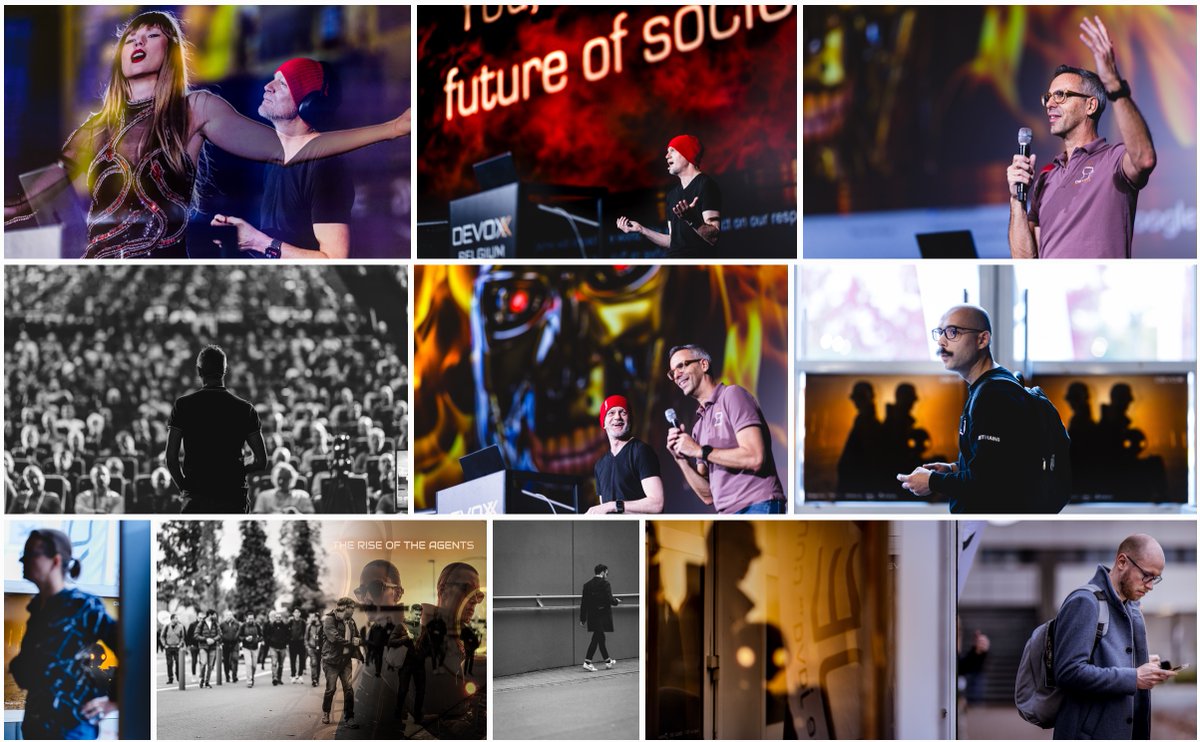 Devoxx's tweet image. Just photos. Just vibes. #Devoxx Belgium 2025 ⚡️🤩
📸 @dDoutsiopoulos