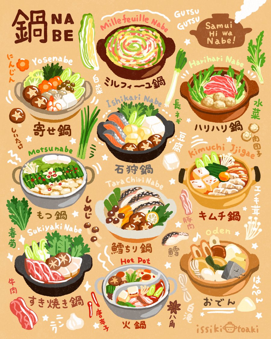 いろいろ鍋
