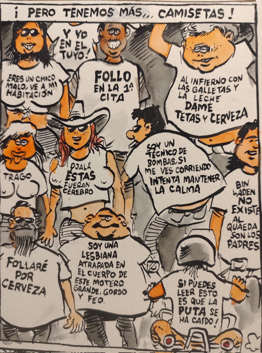 Aún hace tiempo de llevar mensajes,digo camisetas