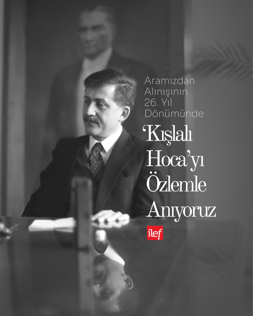 Kışlalı Hoca’yı özlemle anıyoruz.