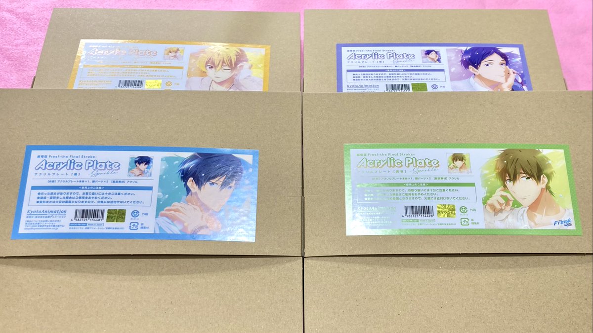グッズ入荷情報】 🌊劇場版 Free!FS 『Sparkle』シリーズ🌊 各種入荷