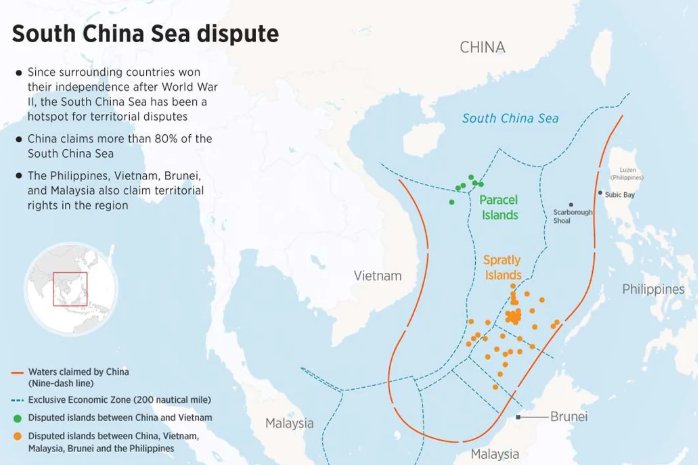 NguyenHo1096438's tweet image. If you think China&apos;s claims in the South China Sea are justified, just have a glance at this map. 

Is #China not crushing over the maritime rights of other nations? 
Is China not overstepping?

The whole 9-dash line is a sham.  @SariArhoHavren @JEyal_RUSI