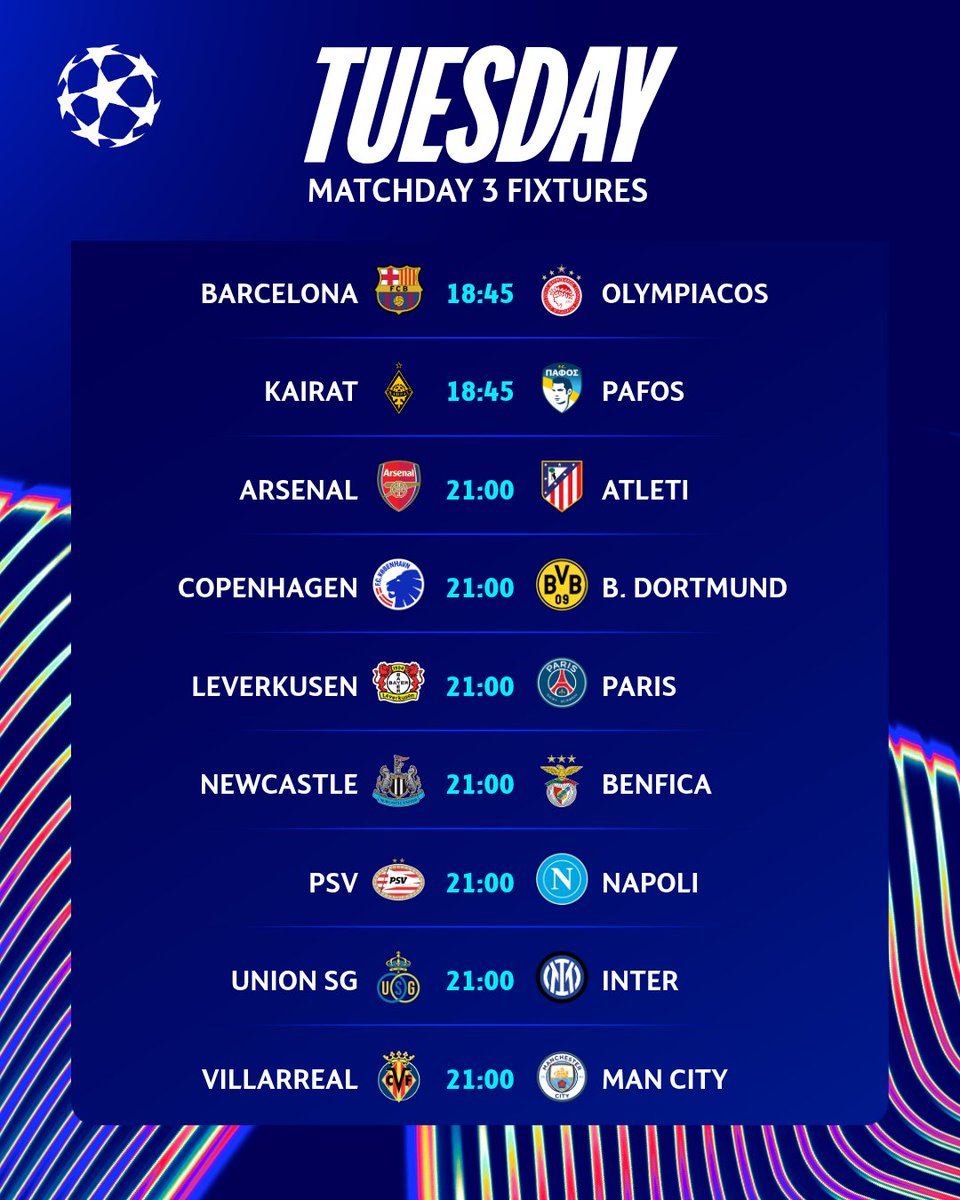 Barcelona vs Olympiacos Fixture