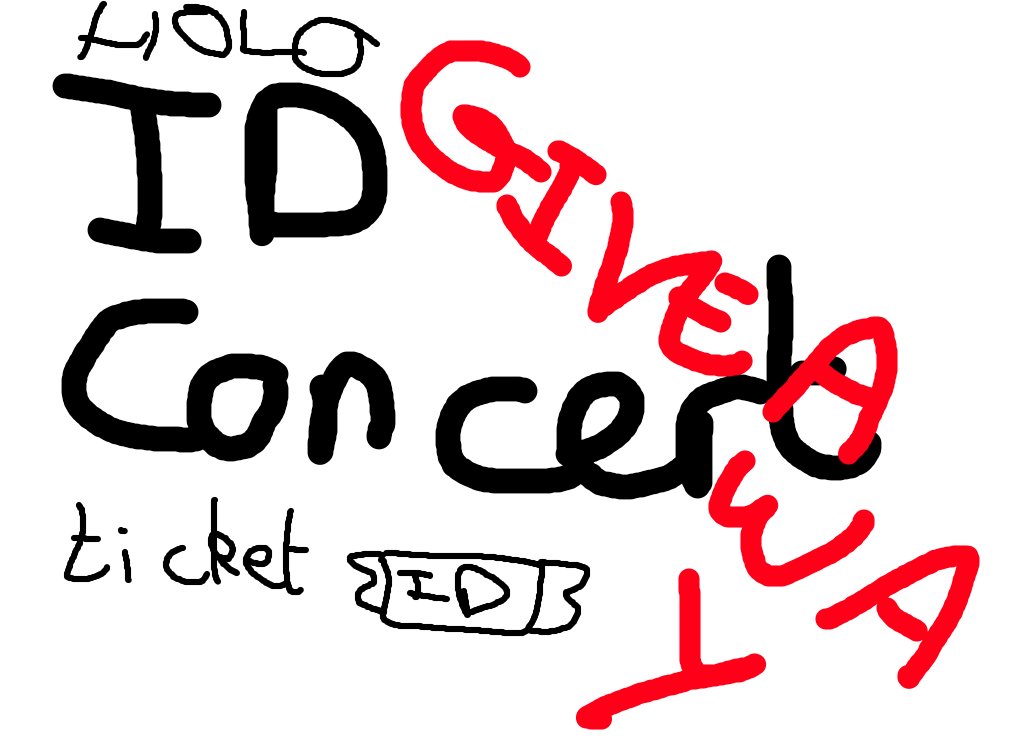 Yamabroo_'s tweet image. HEYYYYY GIVEAWAY TIME

So I have an extra ticket for the holoID concert 
It&apos;s a CAT 1 Ticket so the thing before VIP

Just RT to participate and I will give you the results this week, I think