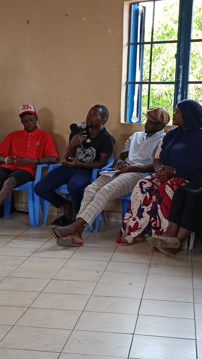 #YouthsEngageKe In Lindi Ward, Kibra, Nairobi County, young people shared the tough reality of just getting an id being from the Nubian community.