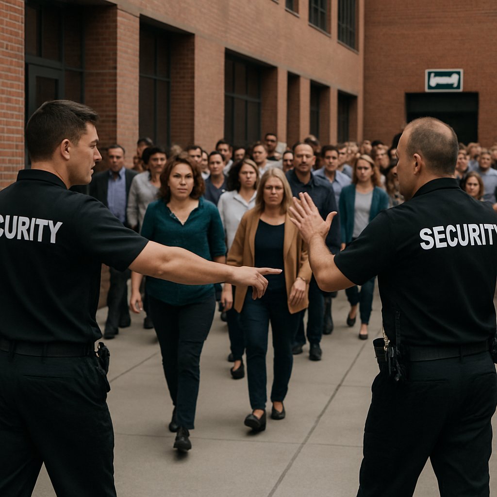 DynamicReact's tweet image. 🚨 In an emergency, how people move matters as much as how fast they move.

Stay calm. Communicate clearly. Use multiple exits. Avoid bottlenecks. Include everyone.

Evacuation success = control + coordination + communication.

#Safety #Security #CrowdManagement #dynamicreactions