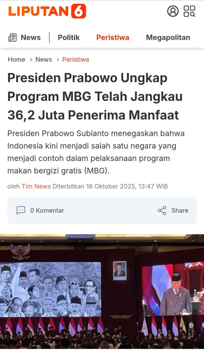 Saripussss's tweet photo. Betul sob, visi besar berawal dari hal dasar: generasi sehat. Dari situlah muncul generasi tangguh yang akan membawa Indonesia bersaing di kancah internasional.
Wujudkan Jutaan Mimpi https://t.co/s6F0OkUgL3