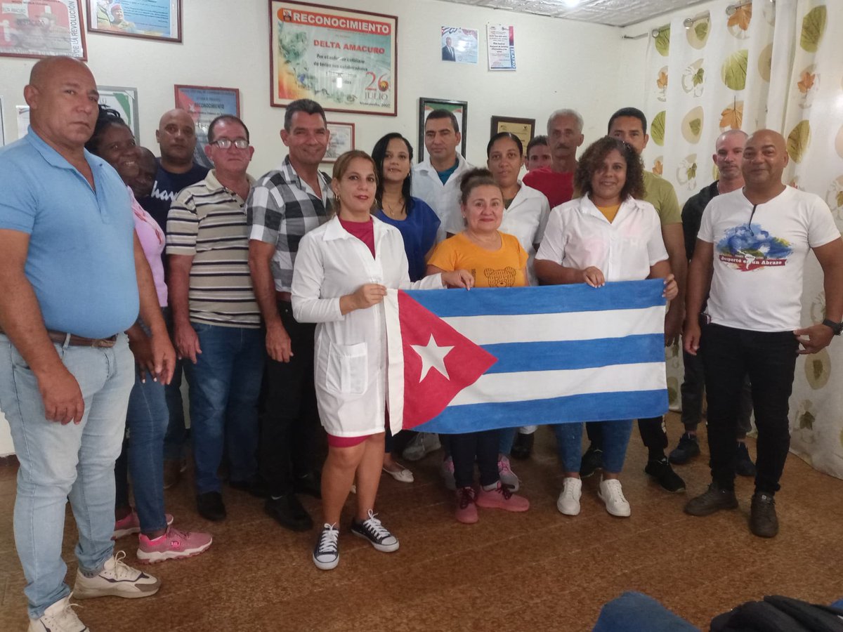 La coordinación de la Misión Médica Cubana celebró con Matutino Especial el Día de la Cultura Cubana . Un homenaje a las raíces que definen nuestra identidad y nos impulsan a la solidaridad.

¡La cultura es el alma de la Patria!
 #CubaPorLaVida