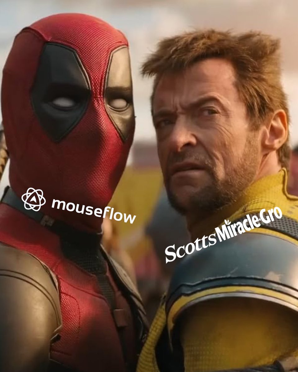 mouseflow's tweet image. Just like Deadpool and Wolverine, some partnerships work better together. 💙
Here’s what happened with @Scotts_MGro ...
🌱 +5% lift in conversions
🌸 More clicks on CTAs
🌿 Better experiences for every visitor
💡Read the full story: mouseflow.com/customers/scot…