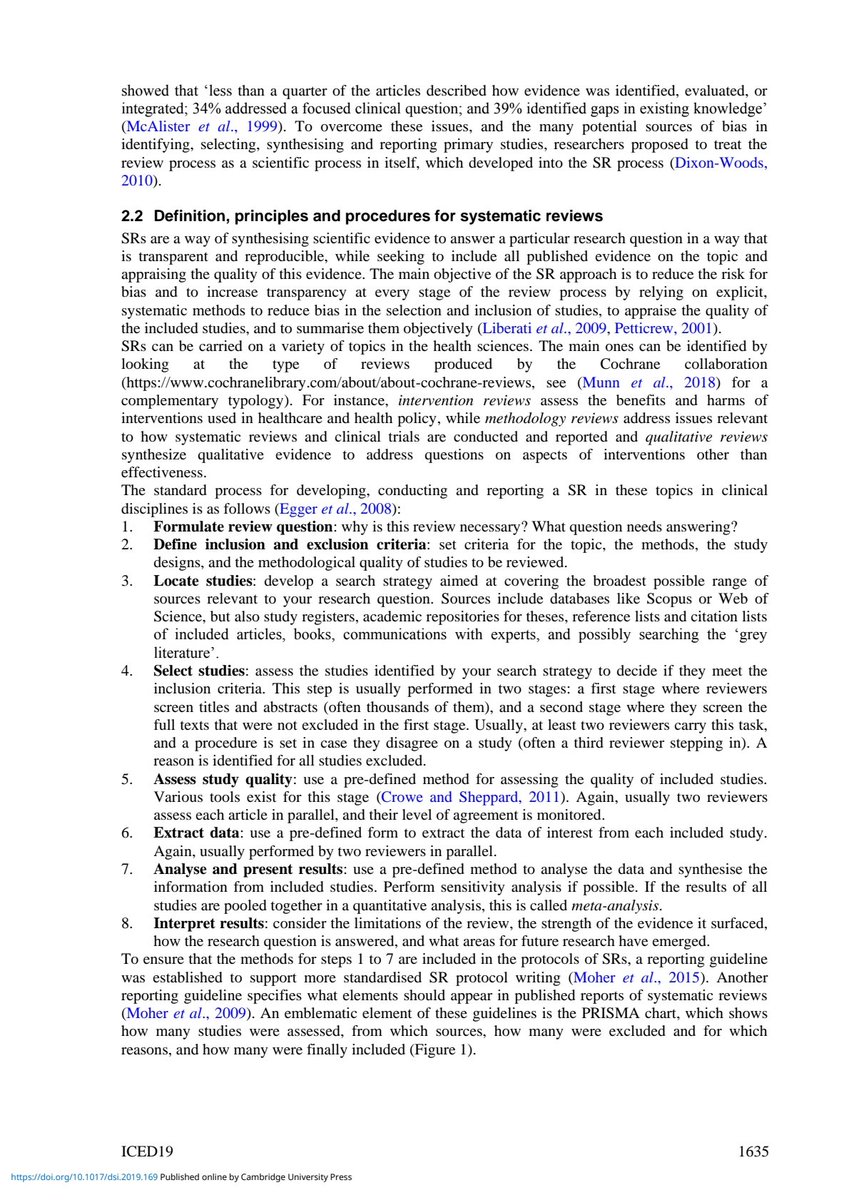 sylotechnology's tweet image. Systematic literature review 
#Literature #PhD #phdlife #academia