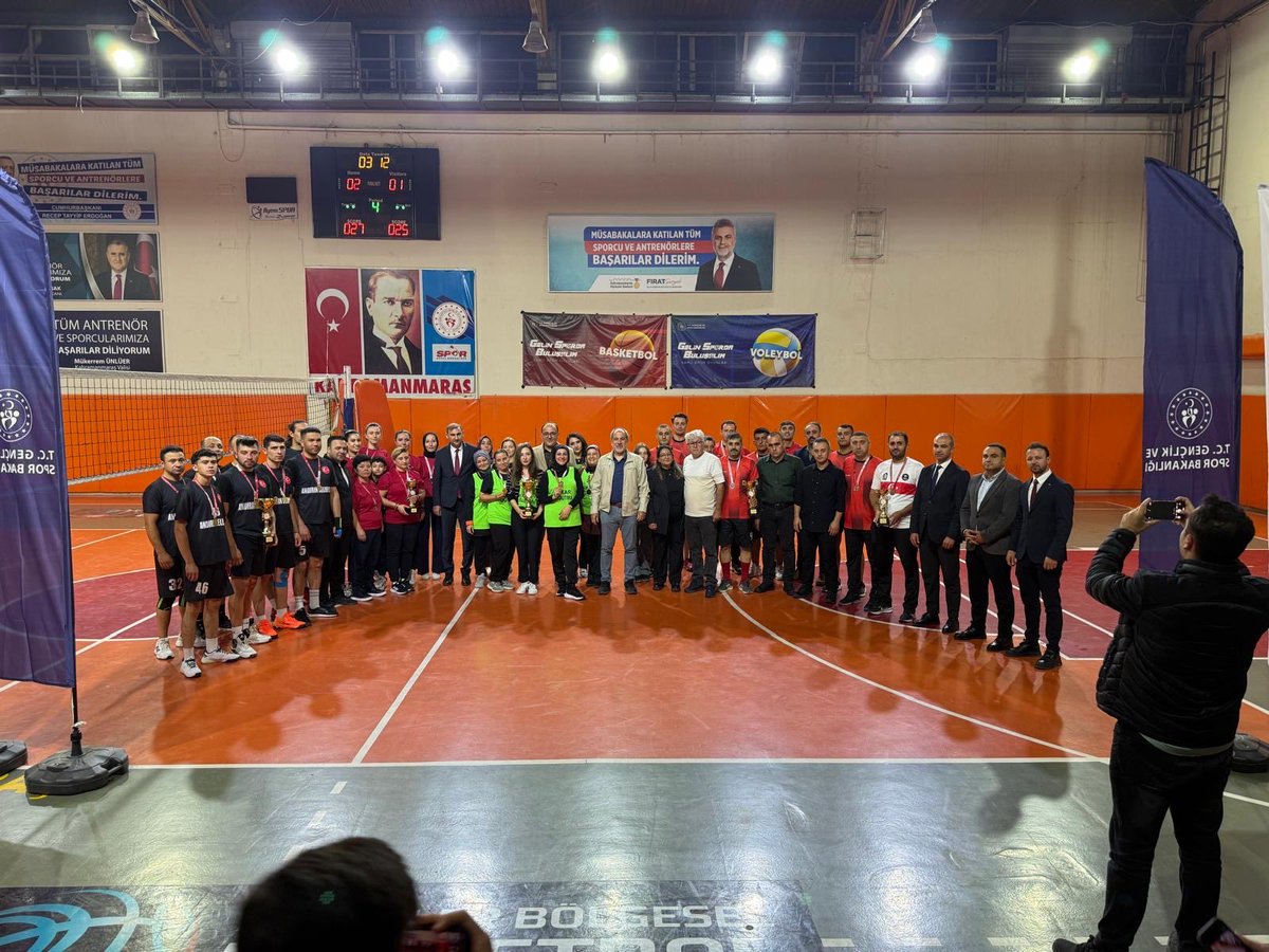 2025 yılı Kamu Spor Oyunları Voleybol Müsabakaları sonunda dereceye giren takımlara ödülleri takdim edildi. 

Tüm sporcuları  tebrik ediyor, başarılarının devamını diliyoruz. 🏆