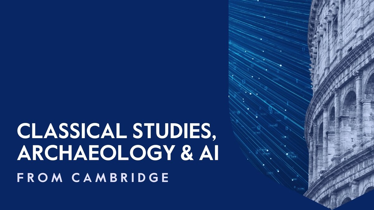 CambUP_Archaeo's tweet photo. This new collection of free-access journal articles - '#ClassicalStudies, #Archaeology and #AI' - highlights the impact of #artificialintelligence on these fields - from teaching methodologies through to #research practices: ▶️ https://t.co/8iTrHCto1o

@Classical_Assoc 
@SAAorg https://t.co/ekKJXZGMch