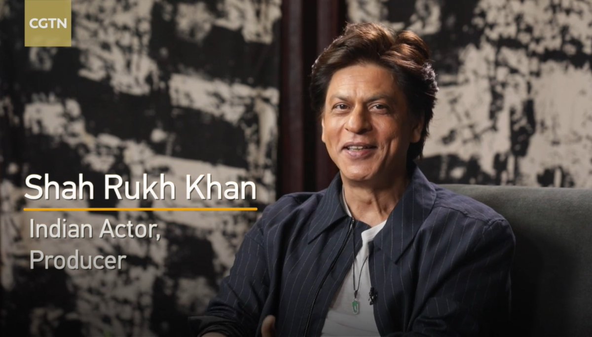 010_srk's tweet photo. Love it when SRK does these quiet interviews abroad, one journalist, no audience, where he’s able to speak as a producer, a film lover and a film professional. 

Watch this till the end to see him bashfully thanking Chinese fans 🤗🥰

https://t.co/YsqO0R7L7L https://t.co/tlIdgY0OXq