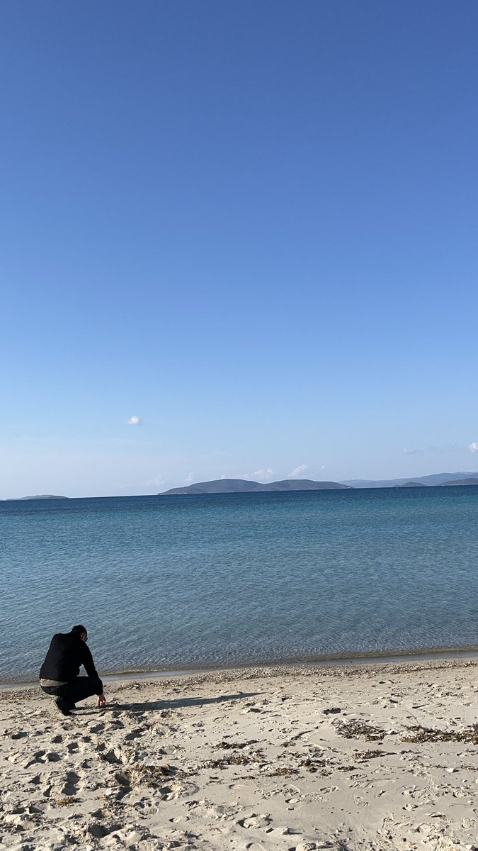 Rüzgarın lodos esip denizin süt liman olduğu güneşli soğuk bir kış günü. Etrafta hiç ses yok. Tene hafif vuran bir esinti. burunda hafif deniz kokusu. Arada küçük bir balığın suda atlaması. Deniz kenarında ardıç ağacının manzarası. Ufukta da bir sonsuzluk. Ve ve ve sonsuz hüzün.