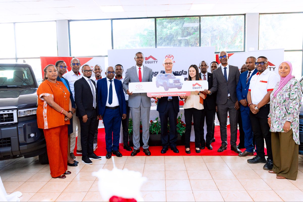 Yesterday, we signed a strategic partnership with <a href="/toyotarwanda/">Toyota Rwanda</a> to make vehicle ownership more accessible through affordable and flexible financing solutions.

#EquityBankRwanda