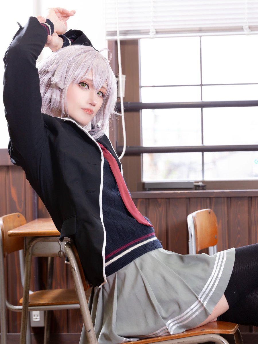 Fate/Grand Order cosplay
奏章Ⅱ 不可逆的廃棄孔イド
折田さん:ジャンヌ･オルタ
p.<a href="/shun_nc30/">しゅん3110＠復活</a> 
#コスメルin旧二葉小学校