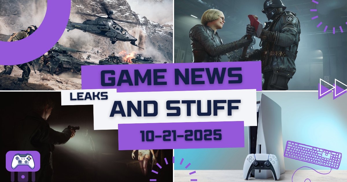 gamedevrelay's tweet image. Hello friends, Happy Tuesday! 📆
In today’s news:
🎮 Battlefield 6 Launches With A Bang
🎮 MachineGames Teases A New Game
🎮 More Rumors About PS6
And More!
open.substack.com/pub/gamedevrel…
Have a great day everybody and stay tuned for more news! 🙌