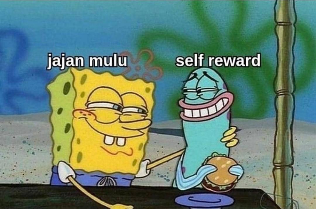 LPS RI / IDIC (@lps_idic) on Twitter photo Yang bilang ‘self reward’ padahal tiap hari jajan, sini kita tos dulu😌✋🏻
Tapi inget ya, Sahabat LPS self reward boleh aja, asal jangan lupa self control agar keuanganmu gak berantakan.
#LPSIndonesia #AyoNabungdiBank #KuAmanAdaLPS #SahabatNasabahIndonesia Yang bilang ‘self reward’ padahal tiap hari jajan, sini kita tos dulu😌✋🏻
Tapi inget ya, Sahabat LPS self reward boleh aja, asal jangan lupa self control agar keuanganmu gak berantakan.
#LPSIndonesia #AyoNabungdiBank #KuAmanAdaLPS #SahabatNasabahIndonesia