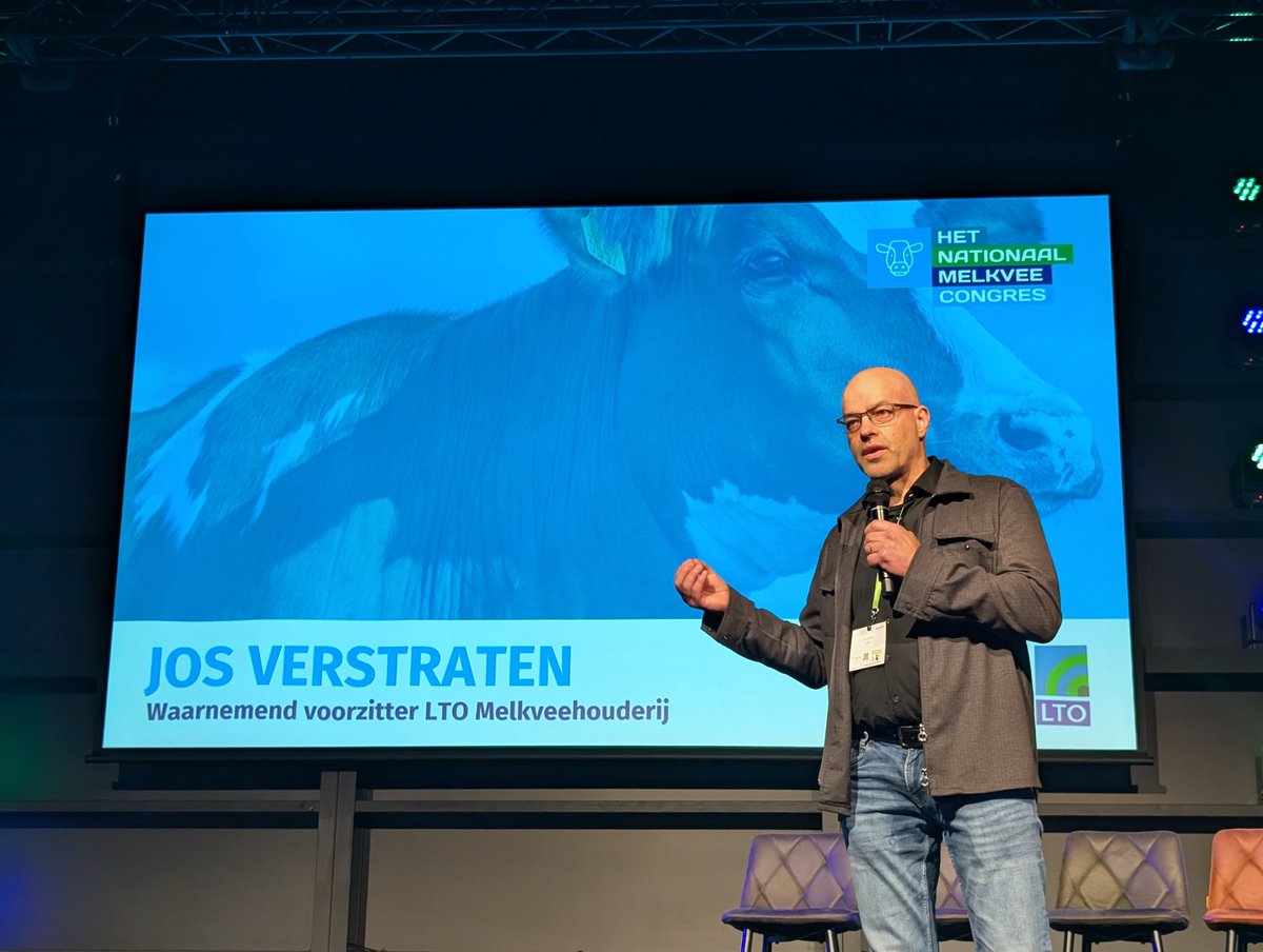 Opening #NationaalMelkveeCongres door <a href="/jos_verstraten/">Jos Verstraten</a>

Ben benieuwd wat het congres dit jaar gaat brengen....