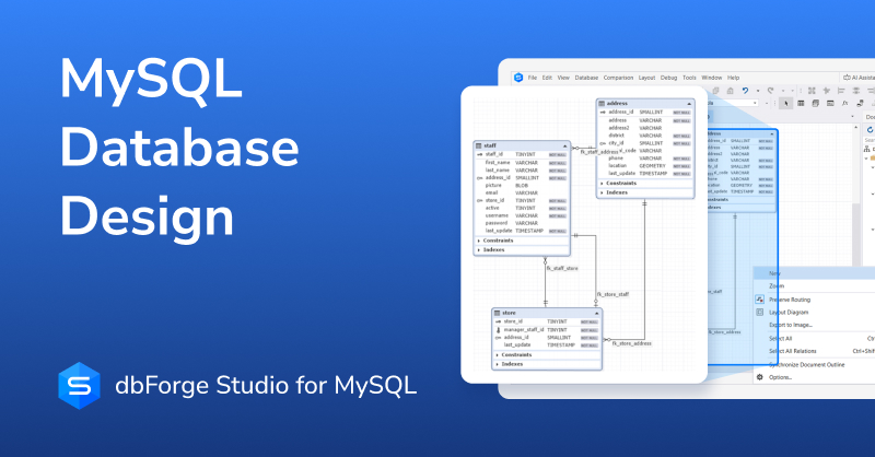 DevartSoftware's tweet image. 📐 Transform the Way You Design MySQL Databases
👉 Explore how to design and visualize your #MySQL databases efficiently: is.gd/yDbdjD
✅ Download a 30-day free trial of #dbForgeStudio for MySQL and simplify your database design process: is.gd/PKIlOb…