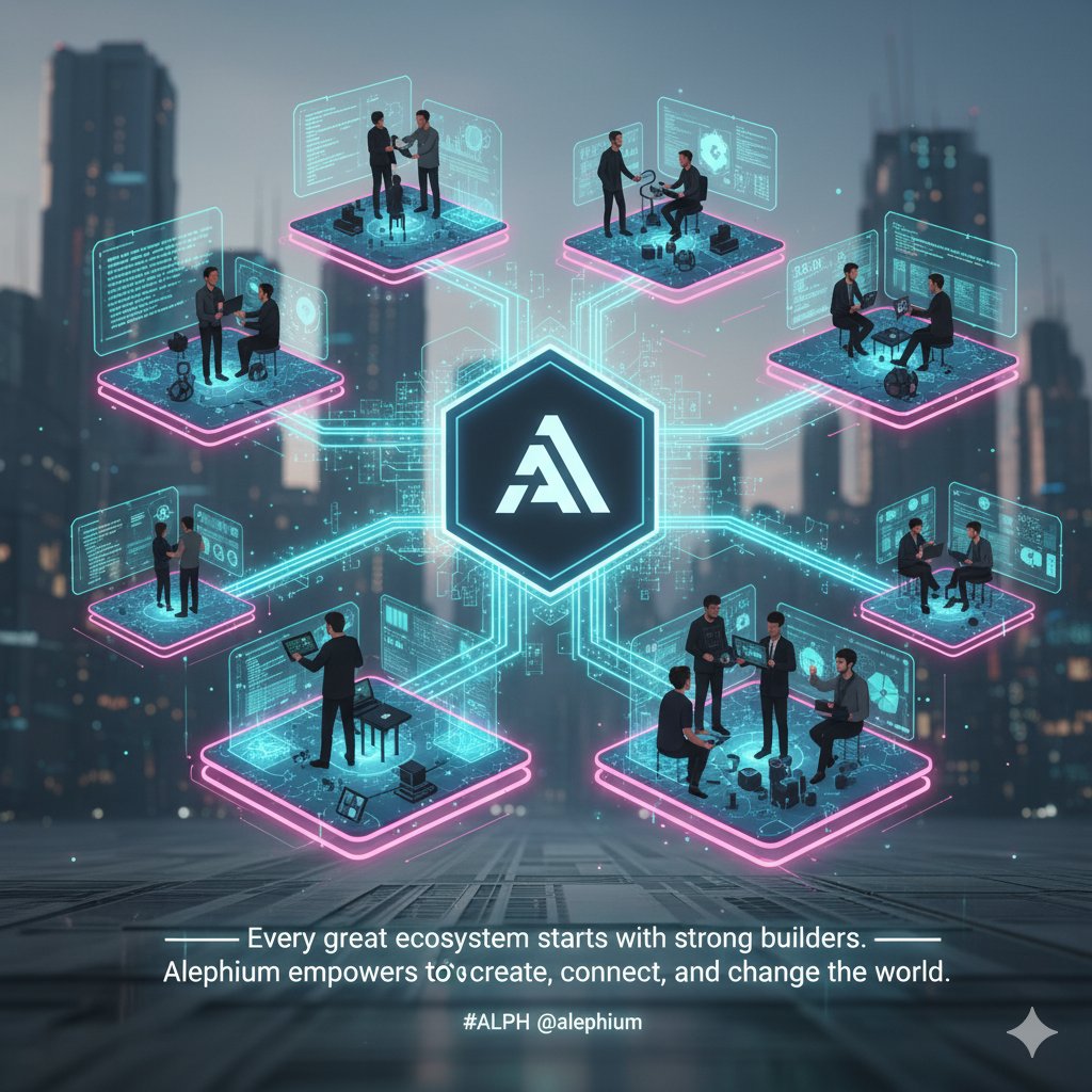 Rumior01's tweet image. Every great ecosystem starts with strong builders.
Alephium empowers devs to create, connect, and change the world.
#BuildOnAlephium #ALPH @alephium