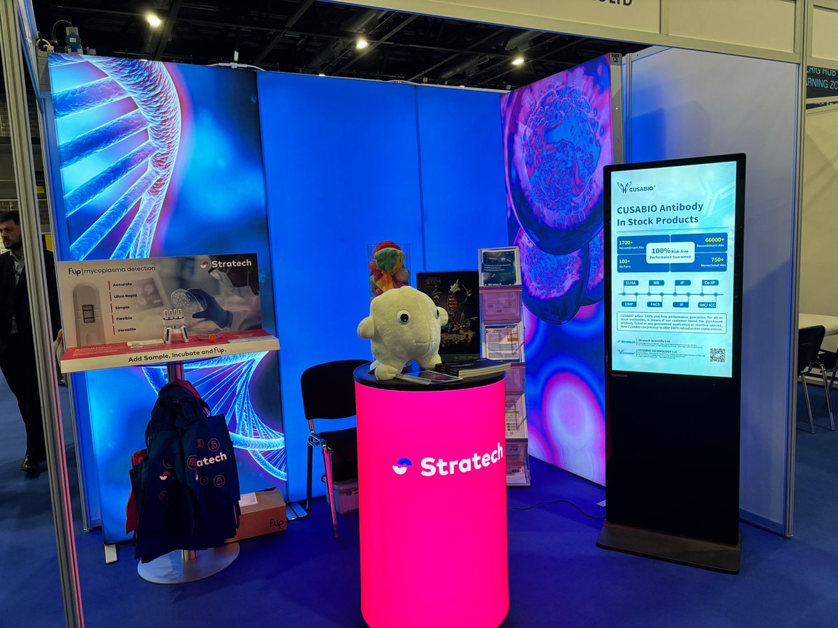 Opening day of #ELRIGDD25😁

Catch our team at booth D04, you can't miss us it's the stand with the amazing prizes!
Enter our competion &amp; you could take home either a LEGO STEM Kit or Apple Airpods🤩

Ask for a demo of flip - the quickest #mycoplasma test around!

<a href="/ELRIG_SCIENCE/">ELRIG</a>