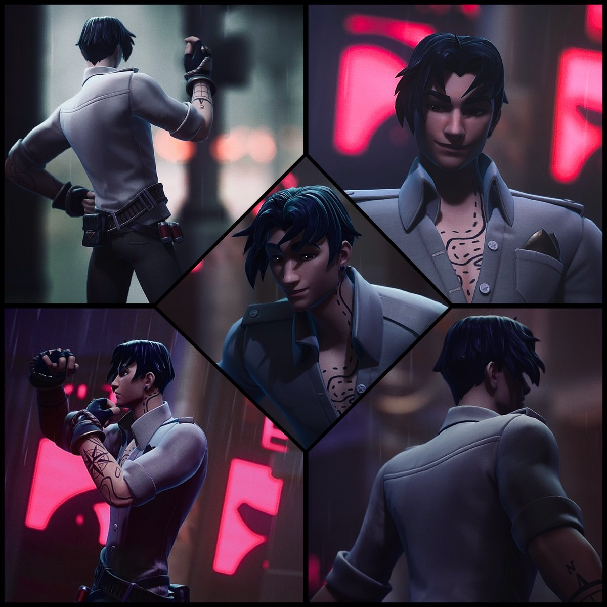 I don't really have a favorite photo since I have a lot of fortography I love but the pictures I took at crime city was definitely my favorite fortography session~ 😈

I remember figuring out that replay exists for the first time and it was a QUALITY OF LIFE improvement 😍😍