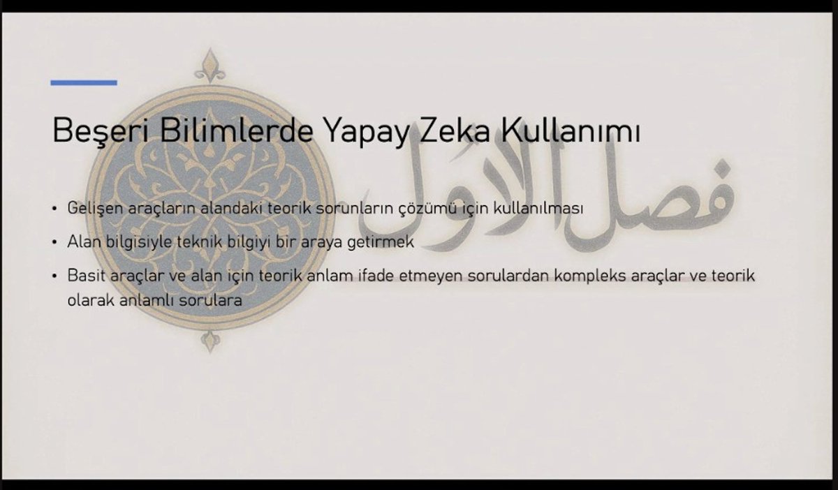 DBB_CDH's tweet image. Dünkü 20. DBB buluşmamızda Şükrü Atsızelti, beşeri bilimlerde yapay zekâ kullanımına dair değerli bir konuşma gerçekleştirdi. ⏬

Konuşmasında, çok disiplinli bir ekiple yürüttükleri kadı sicillerinin demografik ve hukuki veriye dönüştürülmesi sürecini, etiketleme aşamalarında…