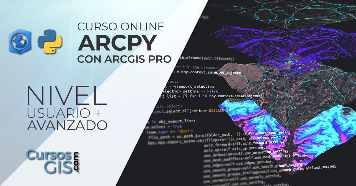 tycgis's tweet image. 🌍🐍 Empieza el #curso que formará al alumno en la creación y edición de información vectorial a través del lenguaje de #programación Python.
🌐 bit.ly/Curso_ArcPy_Pr…
💻 Online
📅 21 de octubre
🕘 160 horas
✅ Descuentos
ℹ bit.ly/Form_Python_Pr…
#ArcGISPro #ArcPy #SIG